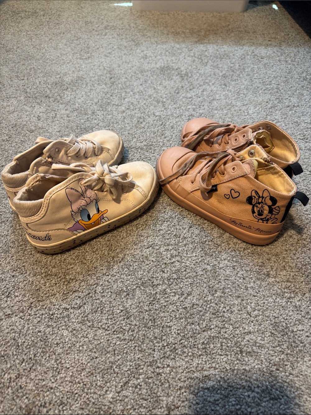 Zara x Disney Toddler Girls Sneakers Bundle